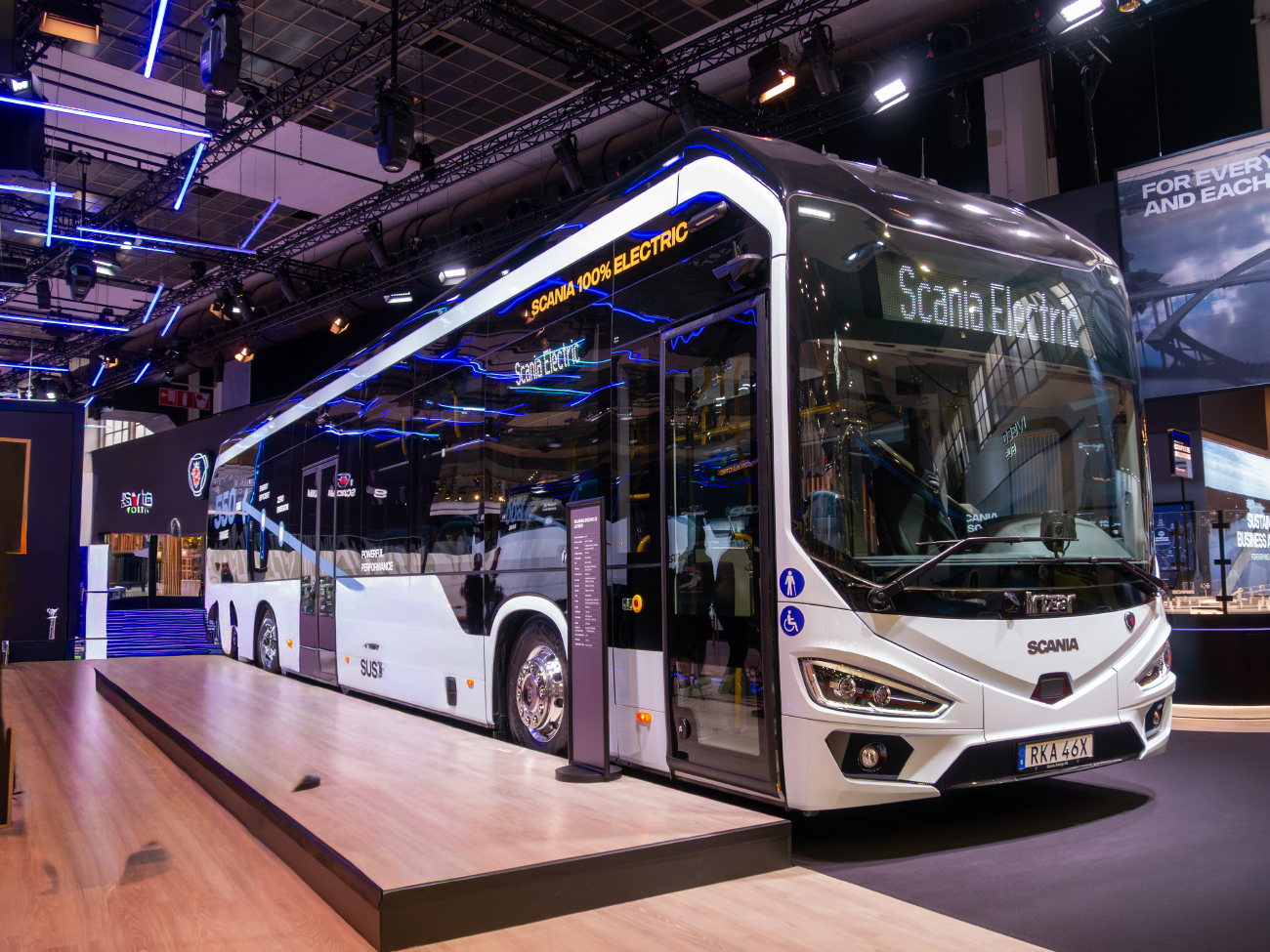 Södertälje, Irizar i3le 14,90m Electric # RKA 46X; Brussels — Busworld Bruxelles 2025