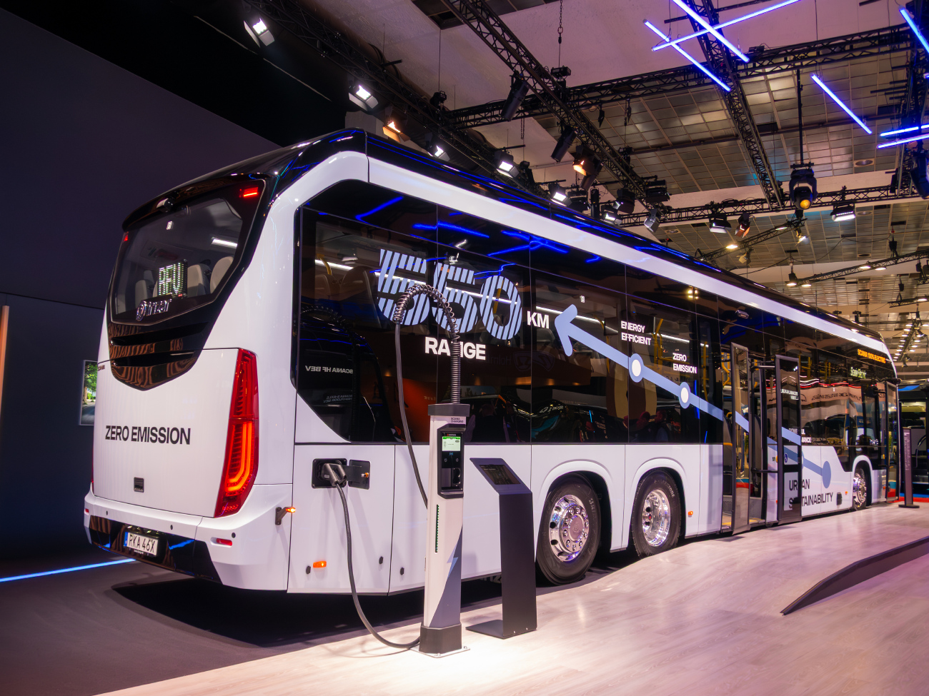 Södertälje, Irizar i3le 14,90m Electric # RKA 46X; Brussels — Busworld Bruxelles 2025