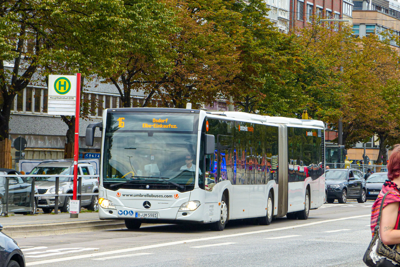 Hamburg, Mercedes-Benz Citaro C2 G Hybrid # 1981