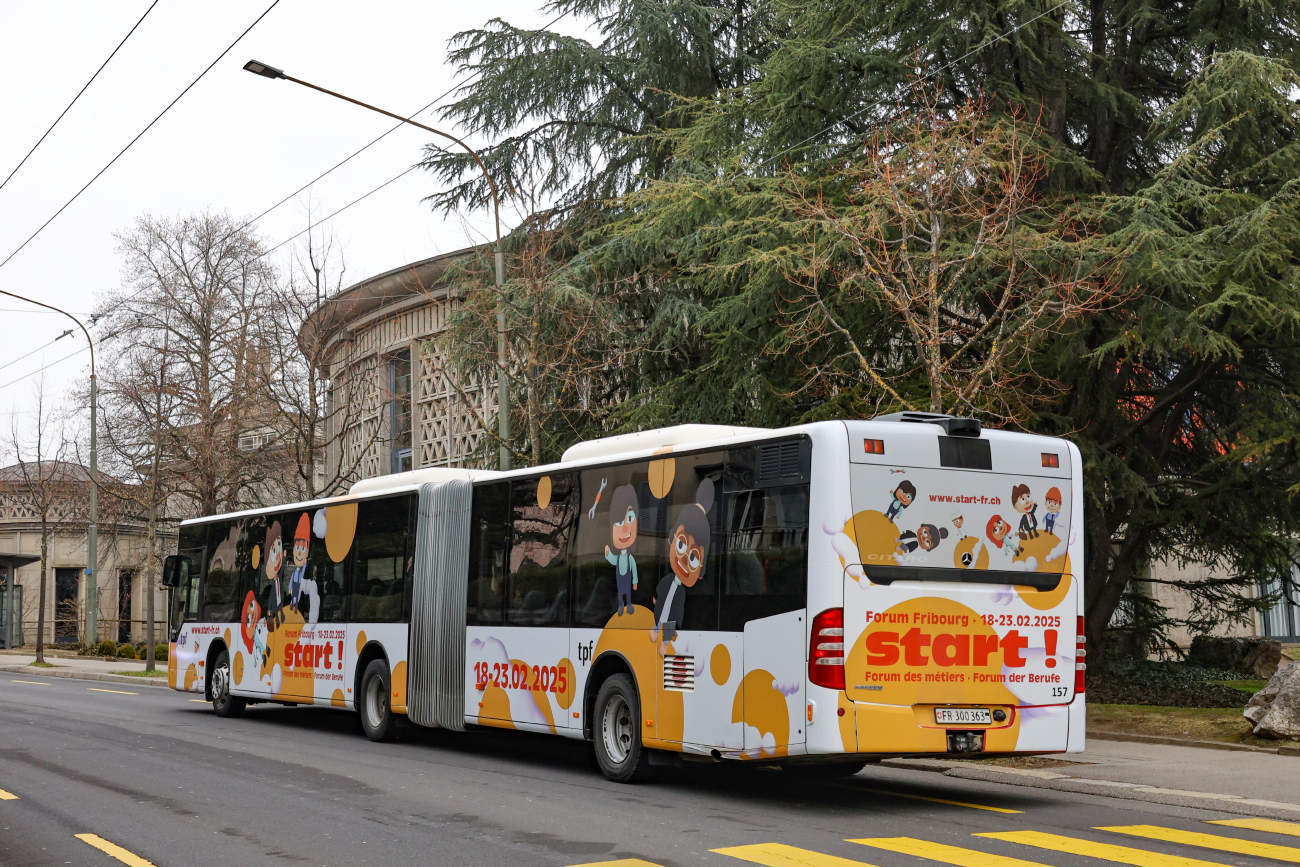 Fribourg, Mercedes-Benz O530 Citaro Facelift GÜ # 157