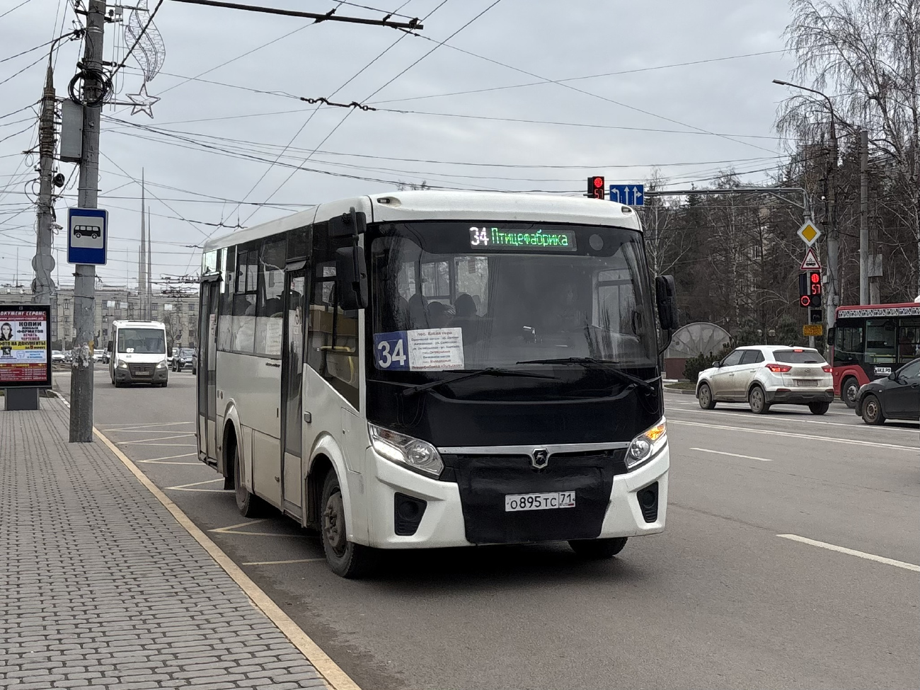 Tula, PAZ-320435-04 "Vector Next" (3204ND, -NS) # О 895 ТС 71