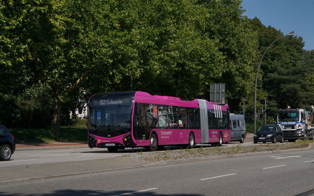 Potsdam, SOR NS 18 # P-EG 164; Potsdam — Ersatzverkehr der Generalsanierung Hamburg-Berlin 2025–2026