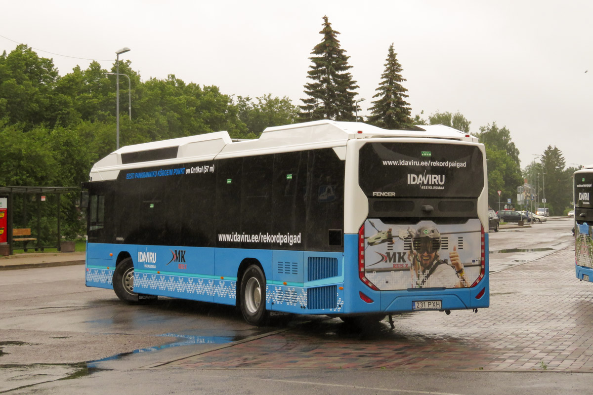 Kiviõli, Scania Fencer f1 CNG # 231 PXH