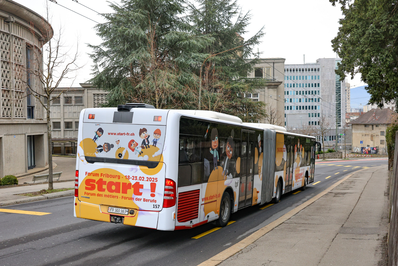 Fribourg, Mercedes-Benz O530 Citaro Facelift GÜ # 157