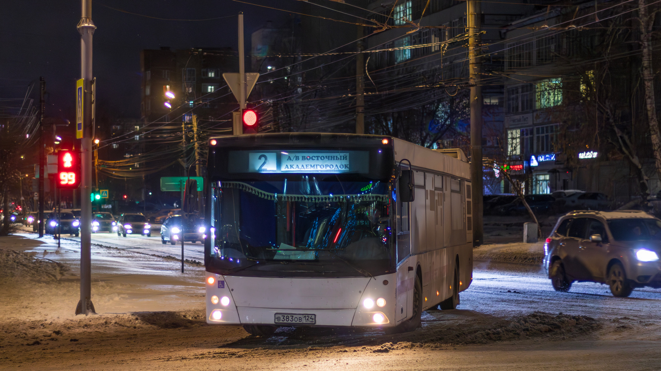 Krasnoyarsk, MAZ-203.068 # В 383 ОВ 124