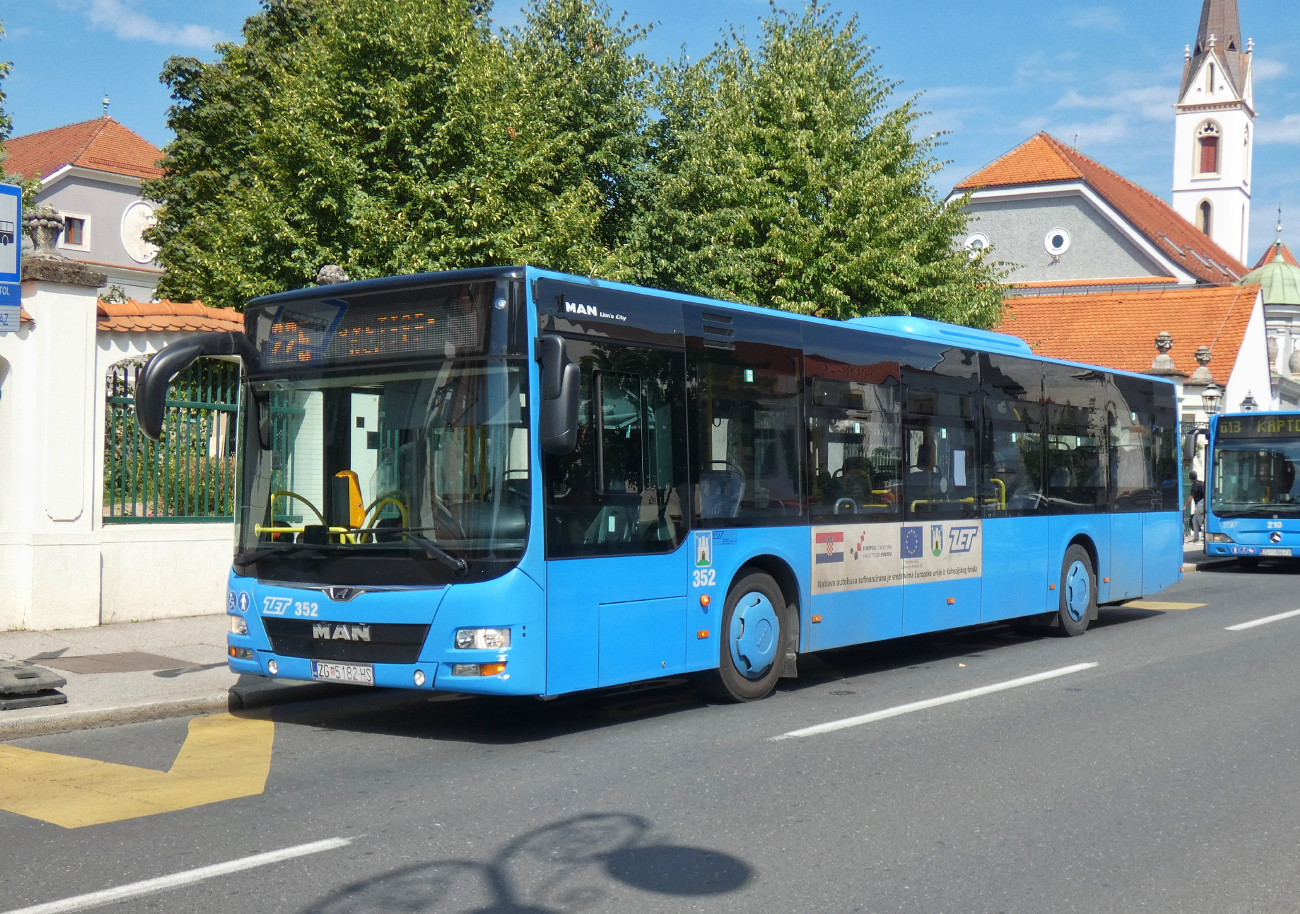 Zagreb, MAN A21 Lion's City NL363 # 352