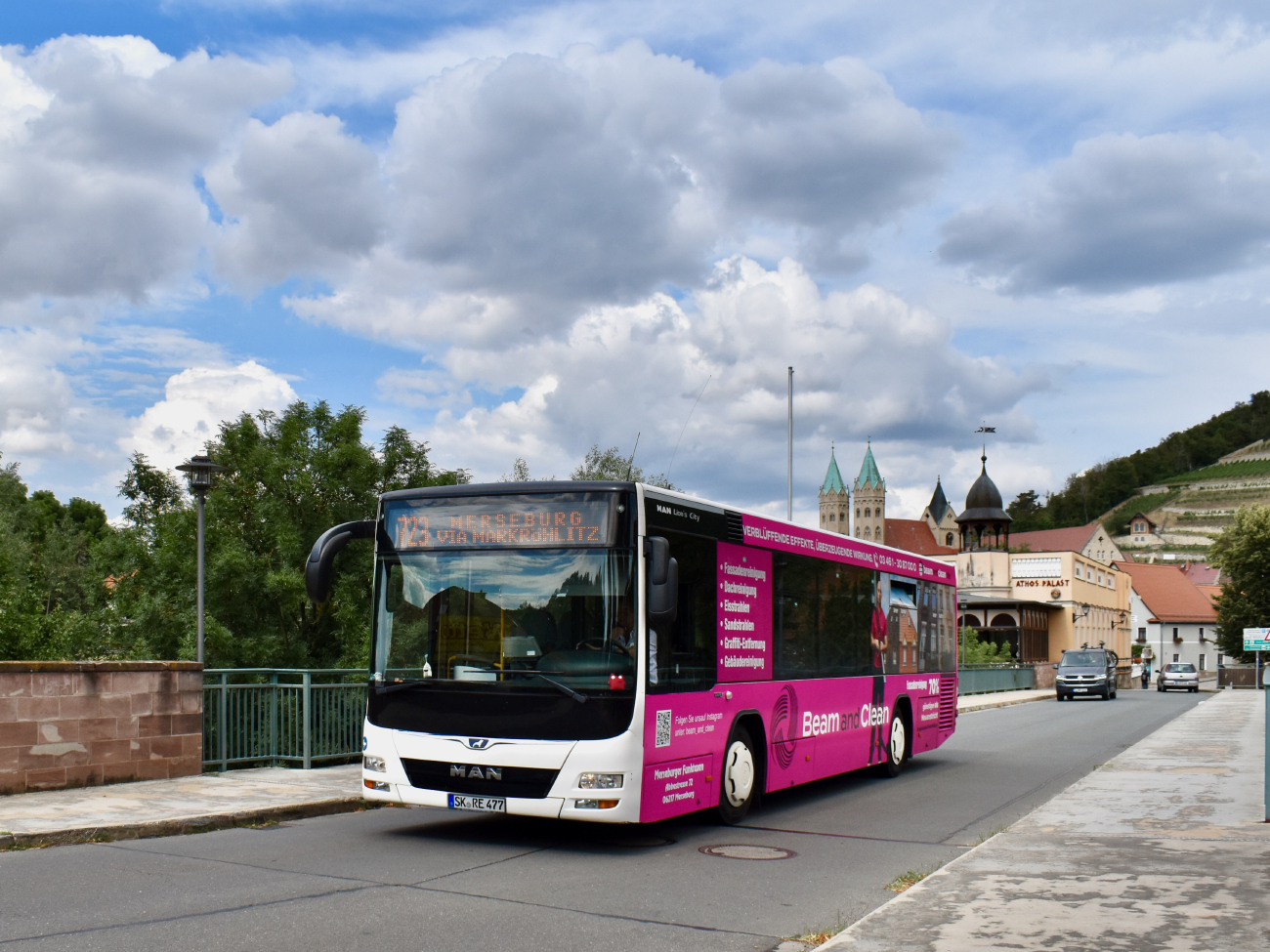 Merseburg, MAN A78 Lion's City LE EL293 # 477