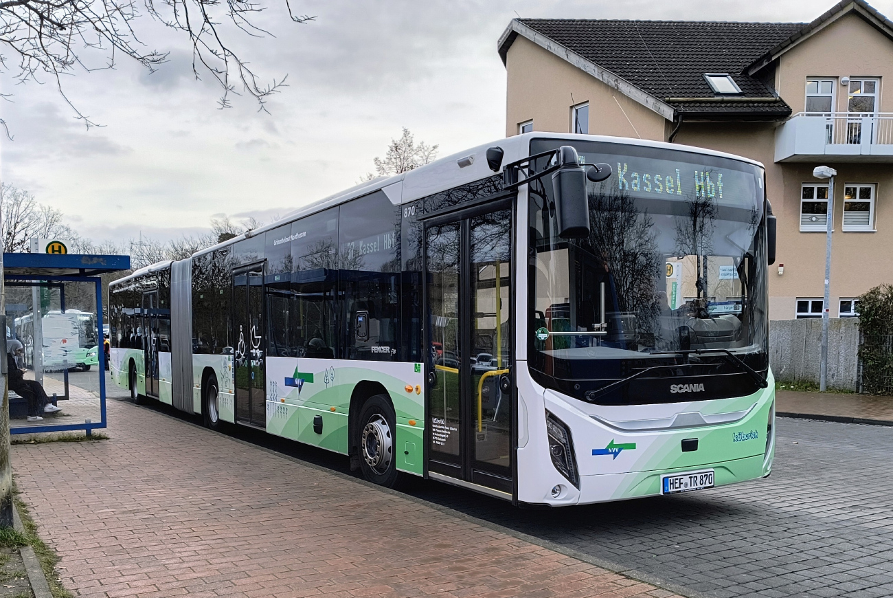 Bad Hersfeld, Scania Higer Fencer f18 LE # 870