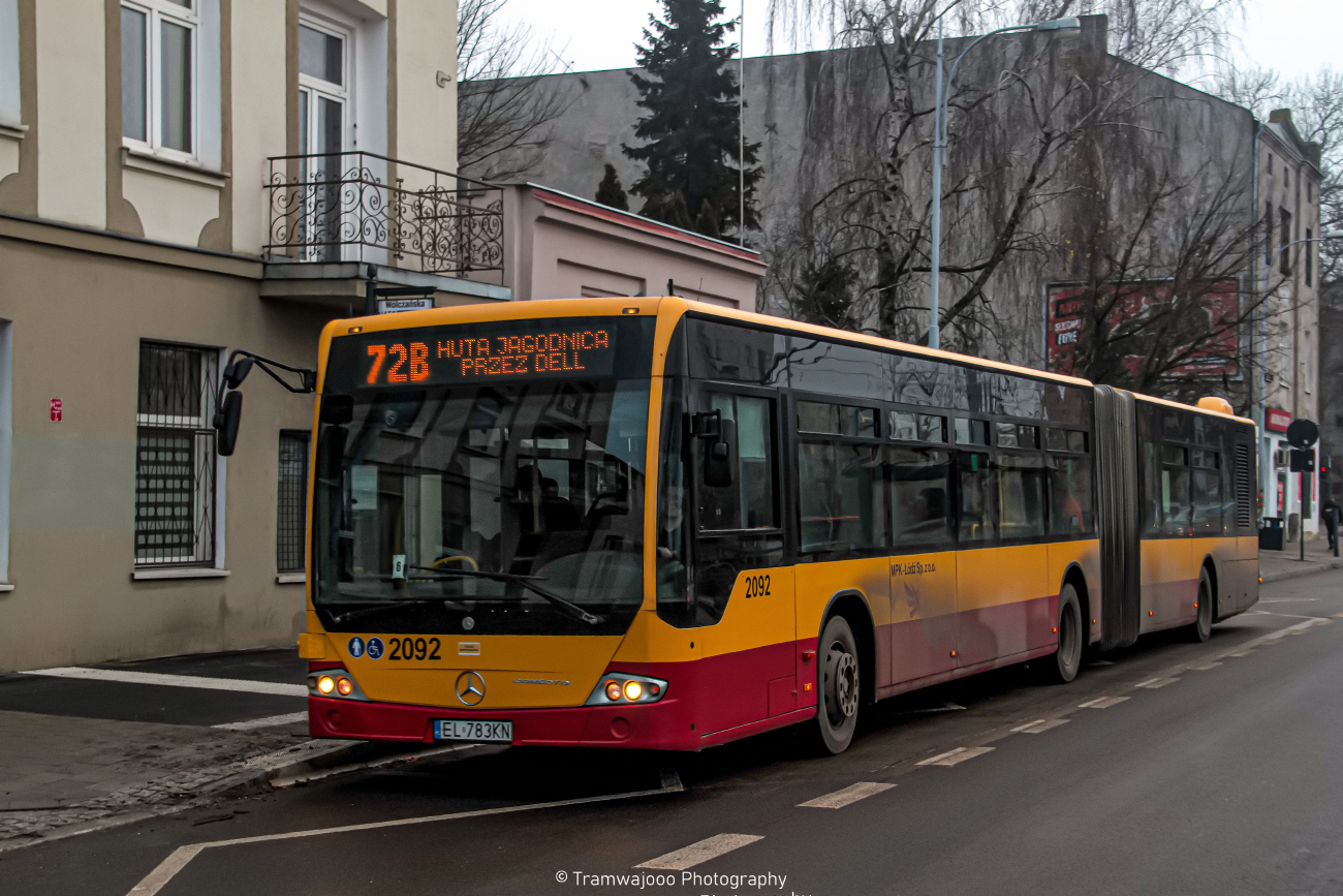 Łódź, Mercedes-Benz Conecto II G # 2092