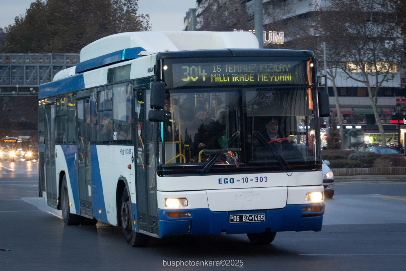 Ankara, MAN A74 Lion's Classic SL313 CNG # 10-303