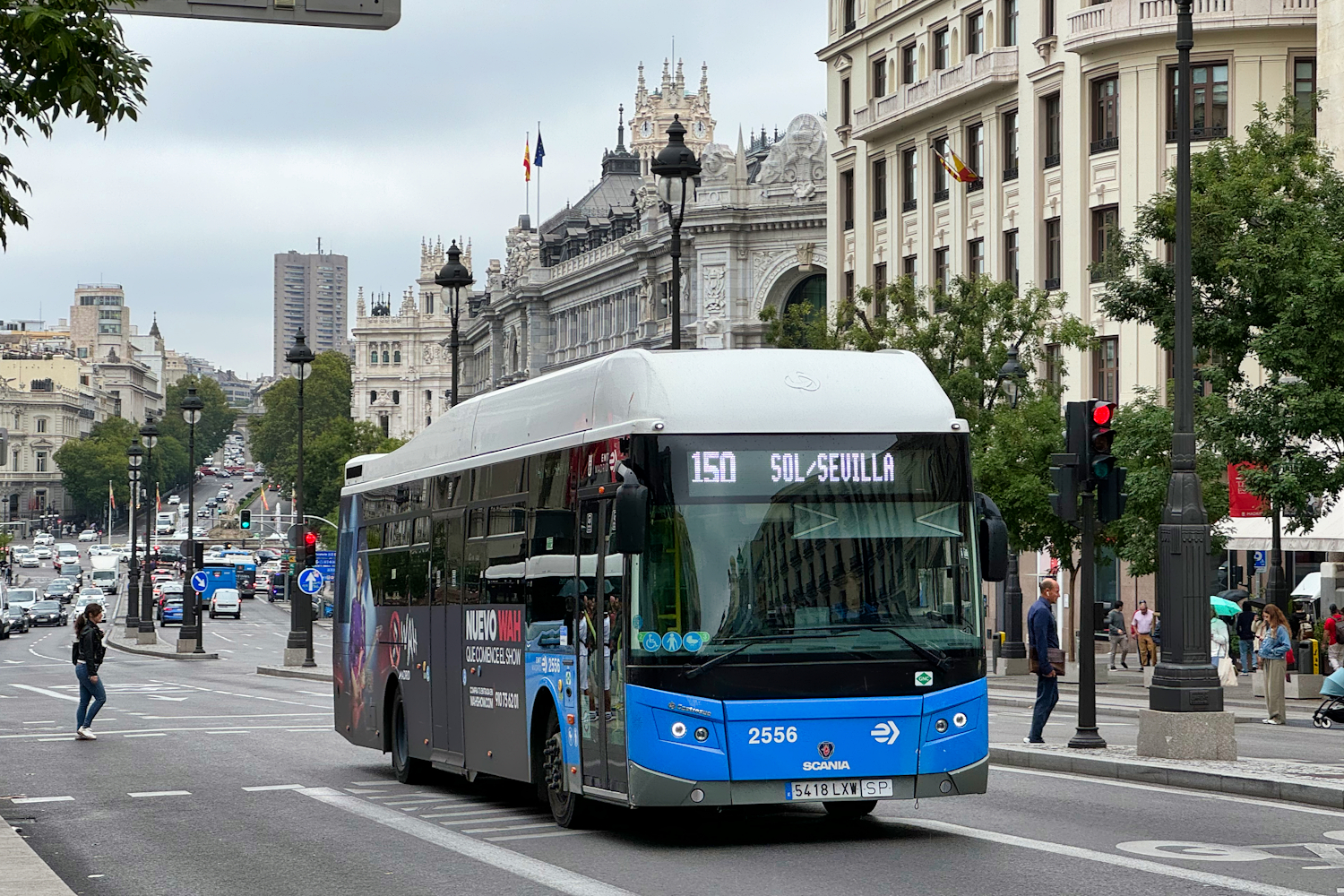 Madrid, Castrosua New City 12 CNG # 2556