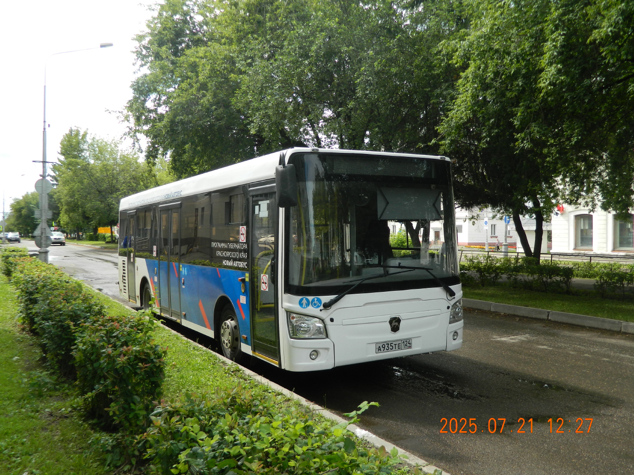 Zheleznogorsk (Krasnoyarskiy krai), LiAZ-4292.60 # А 935 ТЕ 124