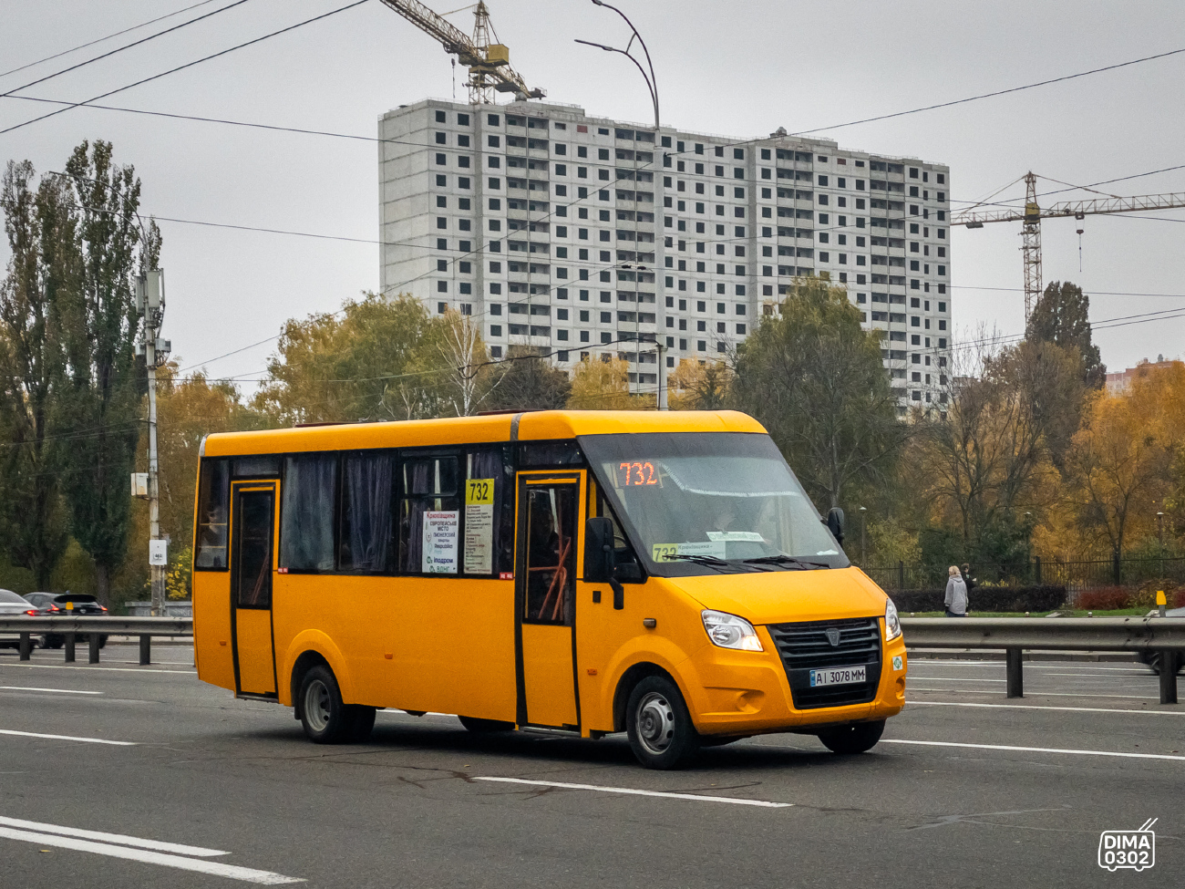Vyshneve, Ruta 22 # АІ 3078 ММ