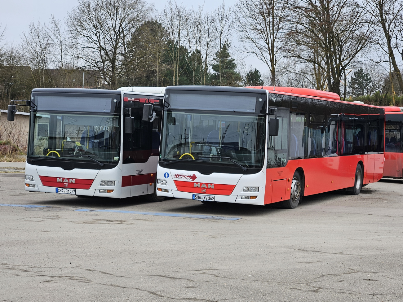 Schwäbisch Hall, MAN A20 Lion's City Ü NÜ323 # 127; Schwäbisch Hall, MAN A20 Lion's City Ü NÜ323 # 162