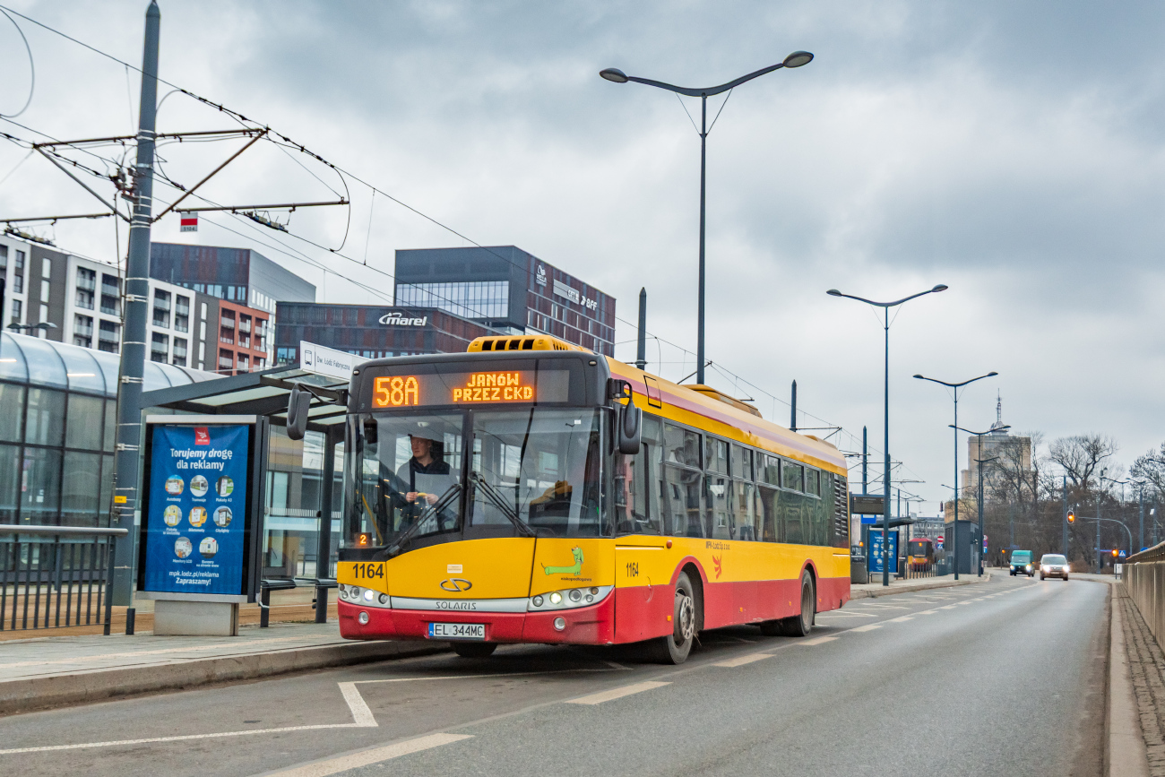 Łódź, Solaris Urbino III 12 # 1164