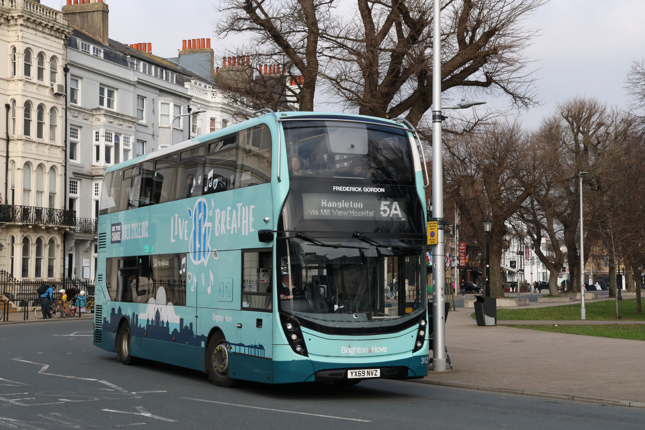 Brighton, Alexander Dennis Enviro 400 ER # 312