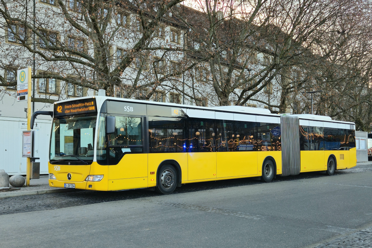 Stuttgart, Mercedes-Benz O530 Citaro Facelift G # 7204