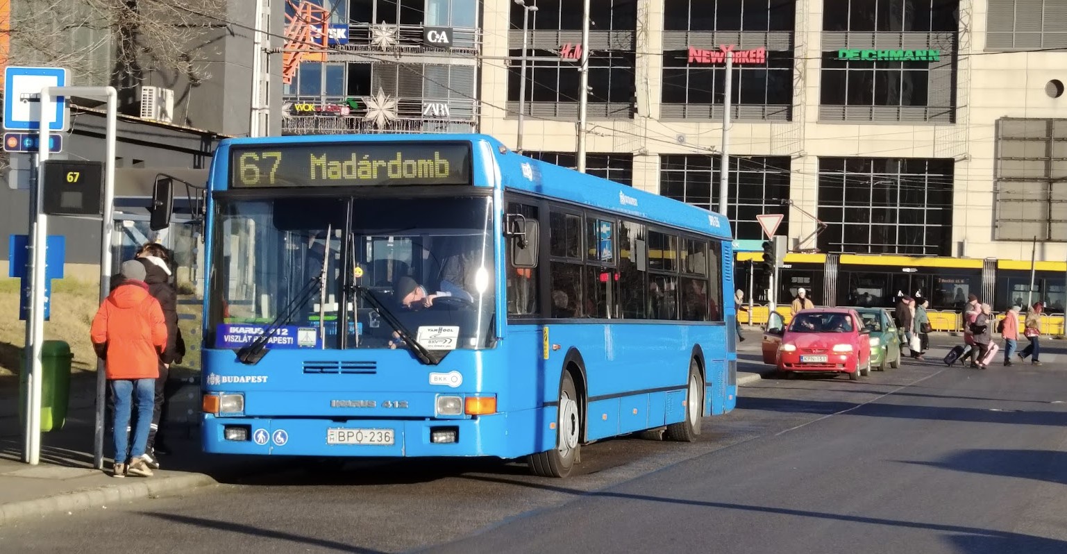 Budapest, Ikarus 412.10C # 02-36